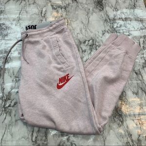 light pink nike sweatpants